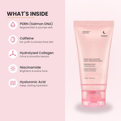 Salmon DNA (PDRN) Overnight Collagen Mask — Caffeine + Glass Skin